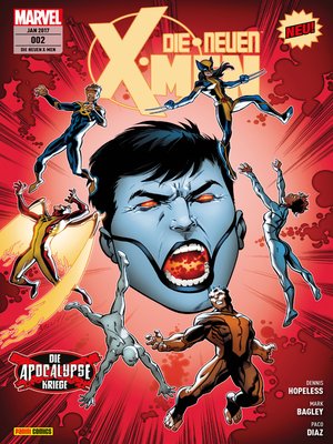 cover image of Die neuen X-Men 2--Die Apocalypse Kriege